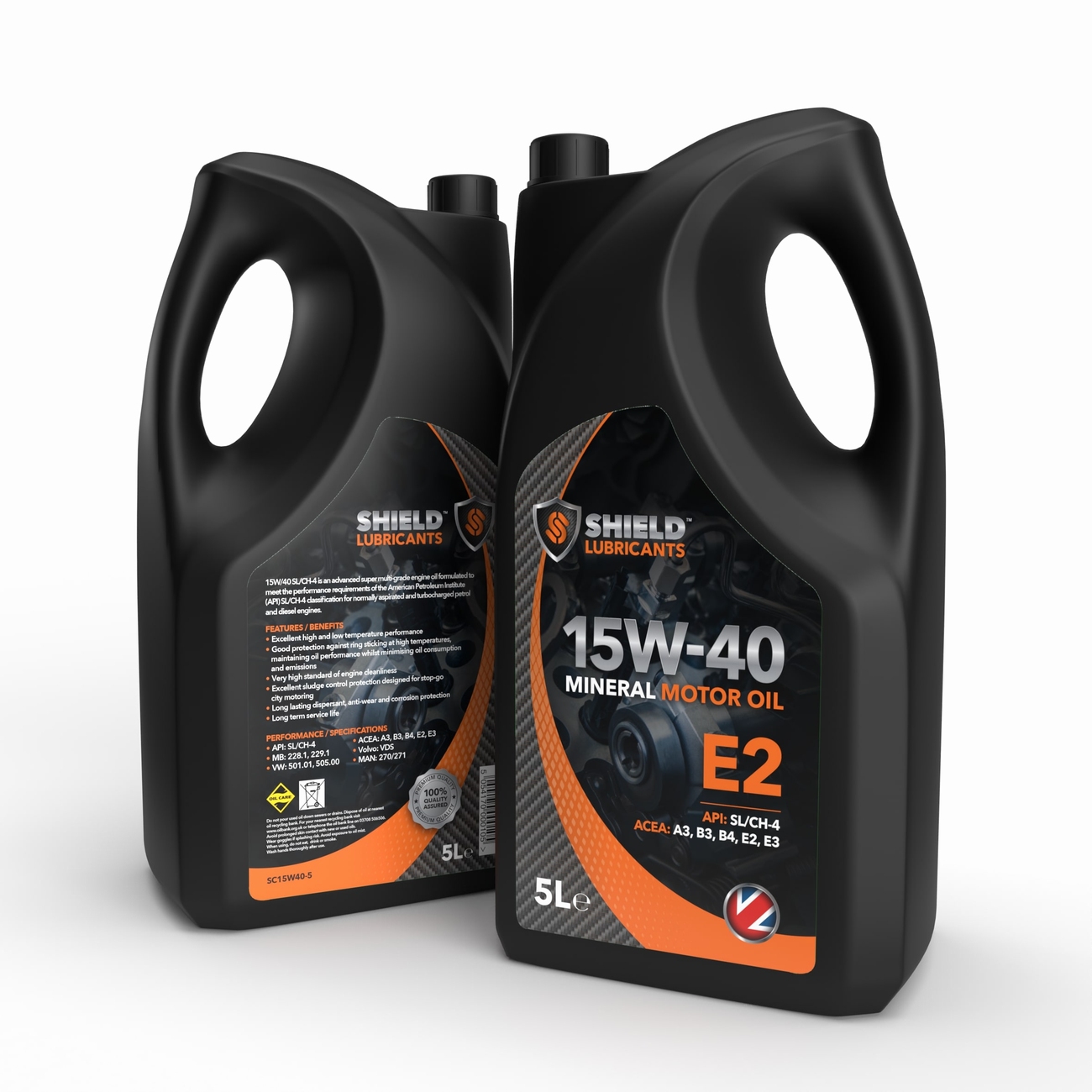 Shield 15W40 A3/B3/B4 5Ltr