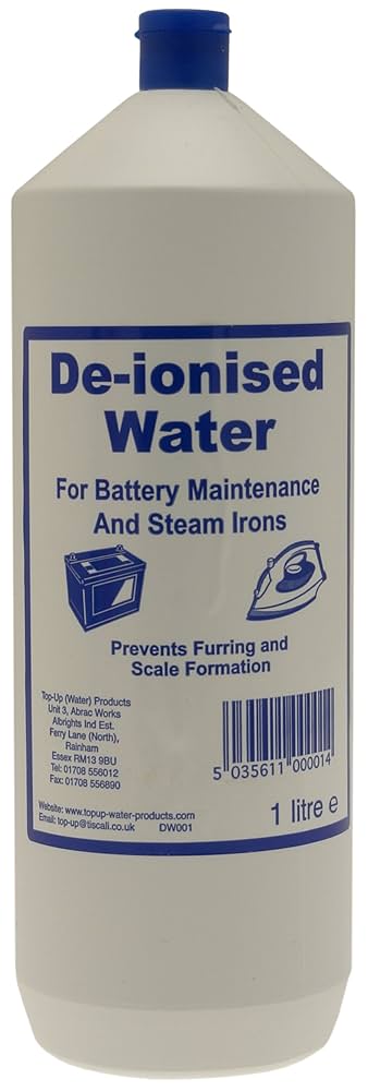 DE IONISED WATER 1Ltr